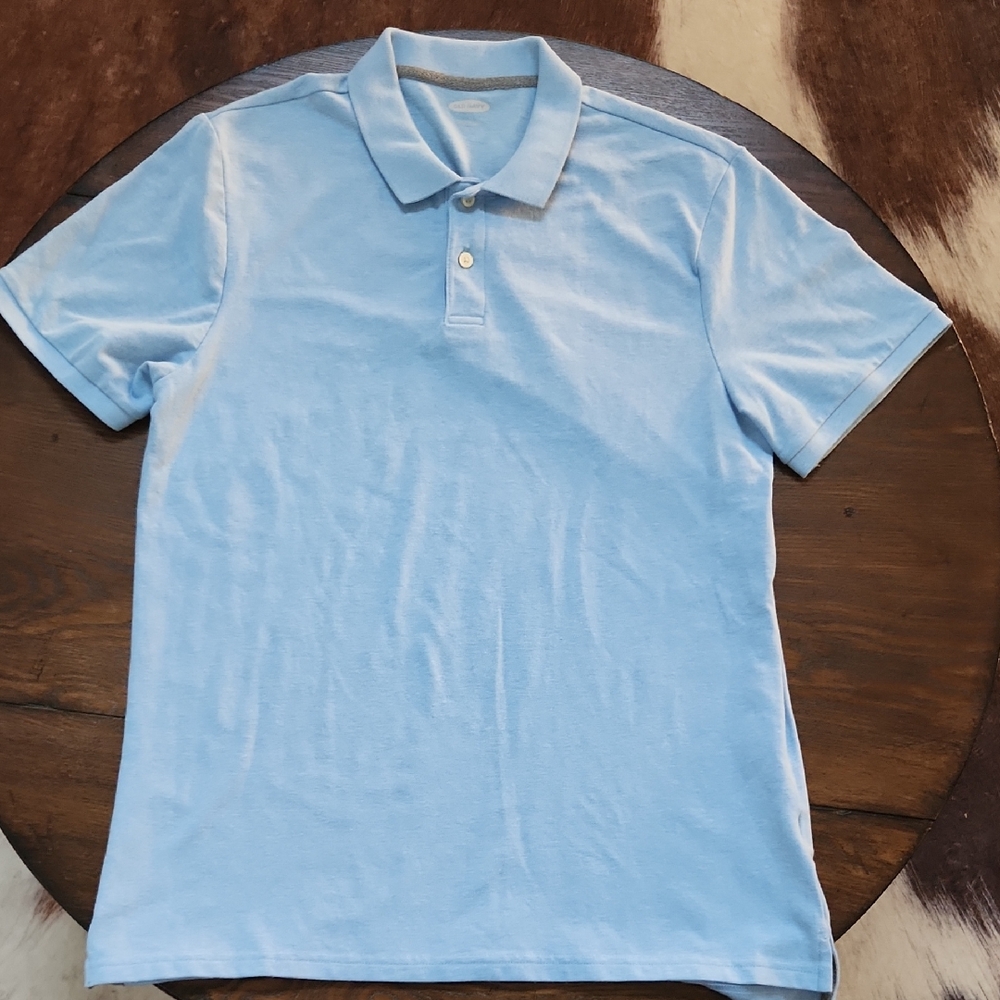 Old Navy Light Blue Men's Polo Shirt
